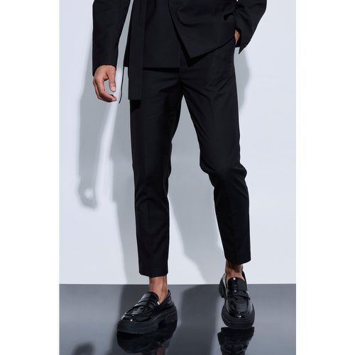 Tapered Fit Suit Trousers - Boohooman - Modalova
