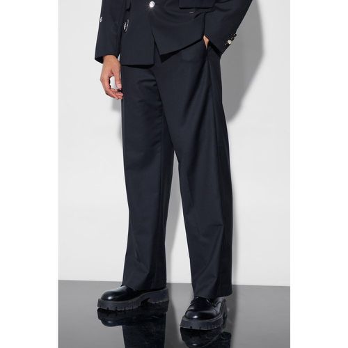 Pantalon de costume droit - 28 - Boohooman - Modalova