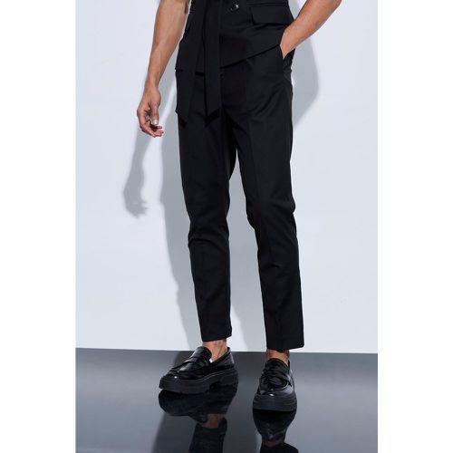 Tapered Fit Suit Trousers - Boohooman - Modalova