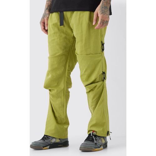 Tall - Pantalon large en nylon - L - Boohooman - Modalova