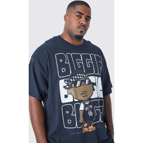 Grande taille - T-shirt à imprimé Notorious Big - XXL - Boohooman - Modalova