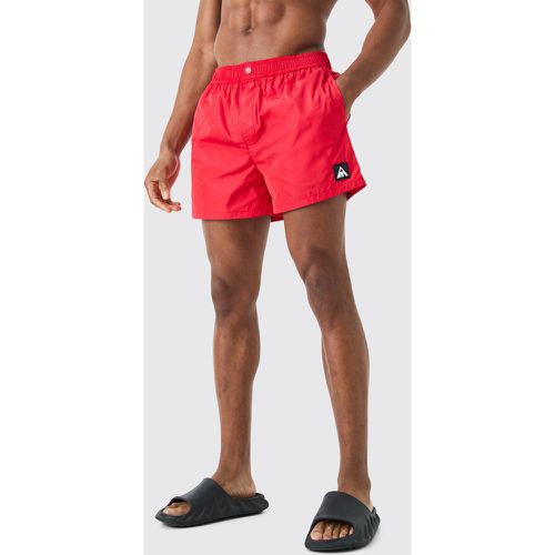 Short de bain court à boutons pression - MAN - S - Boohooman - Modalova