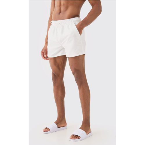 Short de bain court à logo signature - MAN - L - Boohooman - Modalova