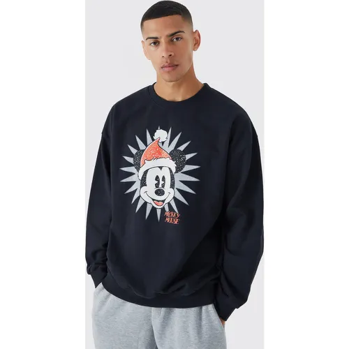 Sweat oversize à imprimé Disney Mickey - S - Boohooman - Modalova