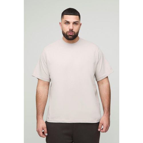 Grande taille - T-shirt épais à motif jacquard - 2XL - Boohooman - Modalova