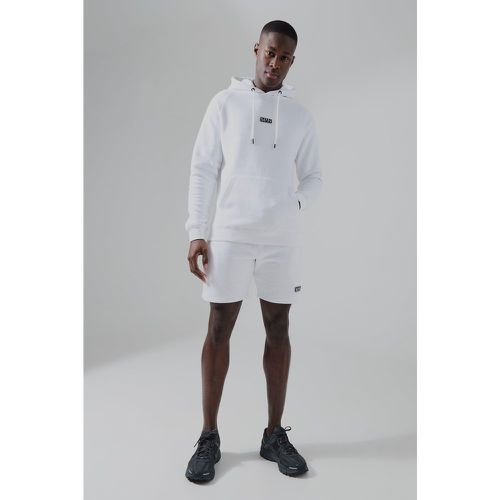 Ensemble avec sweat à capuche et short - MAN Active - L - Boohooman - Modalova