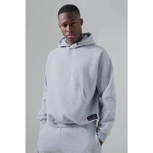 Sweat à capuche de sport oversize - MAN Active homme - L - Boohooman - Modalova