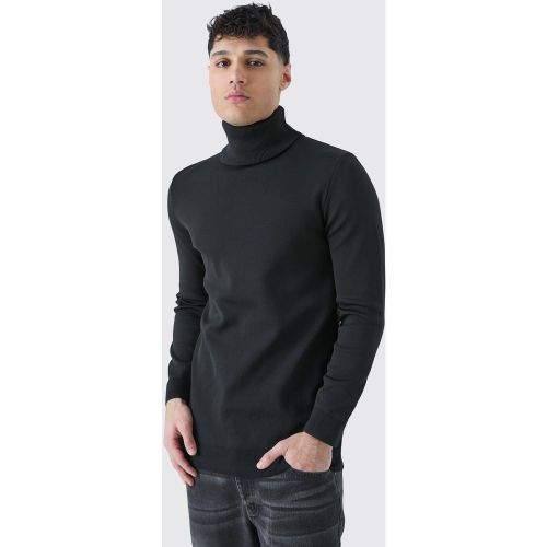 Pull moulant à col roulé - L - Boohooman - Modalova