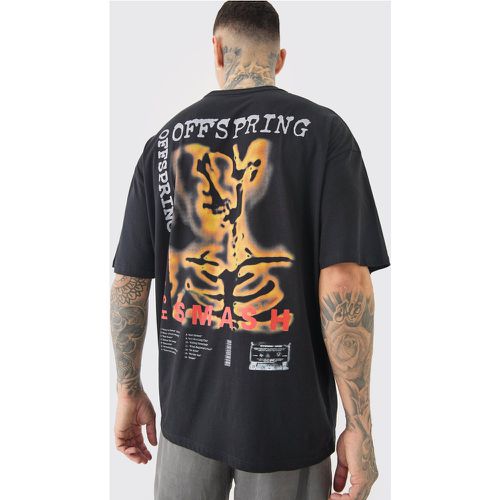 Tall Offspring License T-shirt Black - Boohooman - Modalova