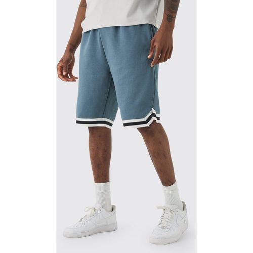 Tall - Short de basket large mi-long - S - Boohooman - Modalova