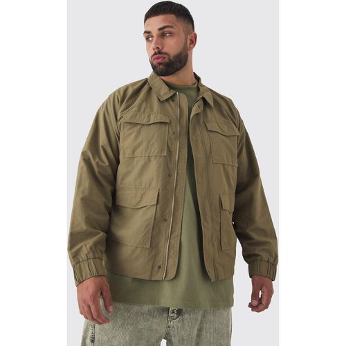 Grande taille - Veste de sport légère zippée - XXXL - Boohooman - Modalova