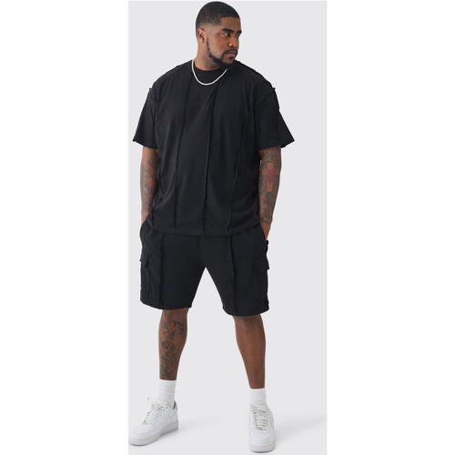 Grande taille - Ensemble oversize à bords bruts - XXXL - Boohooman - Modalova