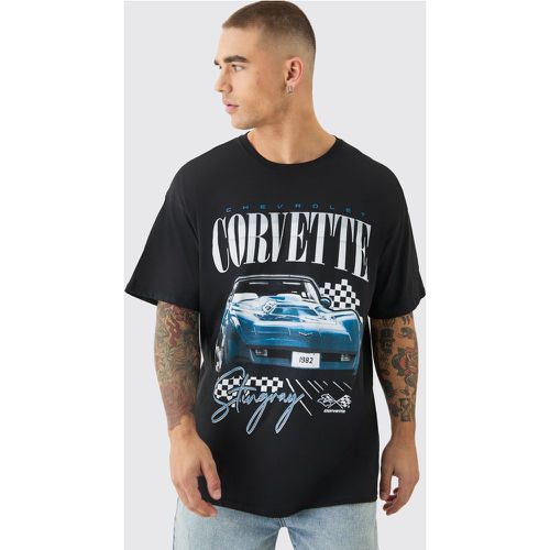 Oversized Corvette License T-shirt - Boohooman - Modalova