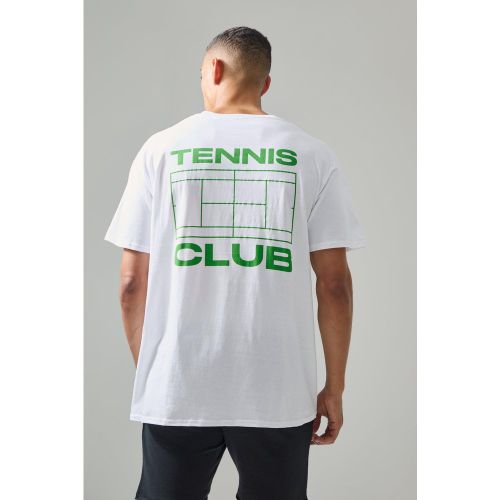 T-shirt de sport oversize à slogan - MAN Active - XS - Boohooman - Modalova