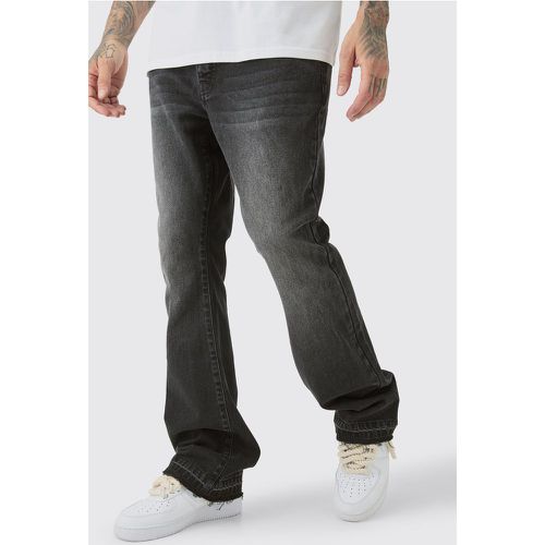 Tall - Jean flare rigide - 30 - Boohooman - Modalova