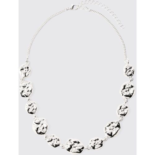 Collier épais à effet métallisé - ONE SIZE - Boohooman - Modalova