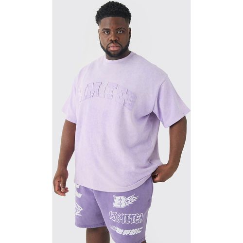 Grande taille - T-shirt oversize délavé - XXXL - Boohooman - Modalova