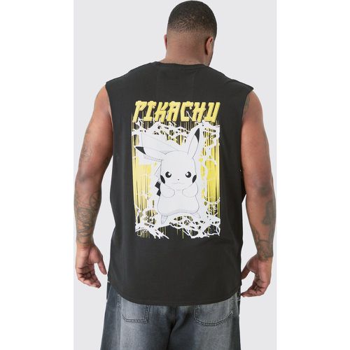 Grande taille - Débardeur à imprimé Pikachu - XXXL - Boohooman - Modalova