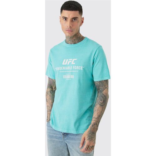 Tall Ufc Printed Licensed T-shirt In Green - Boohooman - Modalova