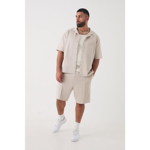 Grande taille - Ensemble avec chemise et short homme - XXXL - Boohooman - Modalova