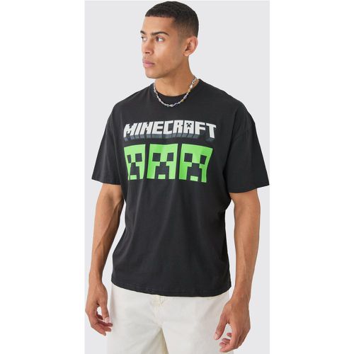 Oversized Minecraft License T-shirt - Boohooman - Modalova