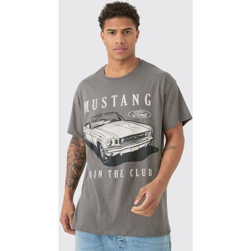 T-shirt oversize à imprimé Ford Mustang - L - Boohooman - Modalova