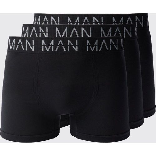 Lot de 3 boxers sans coutures - MAN Active - S - Boohooman - Modalova