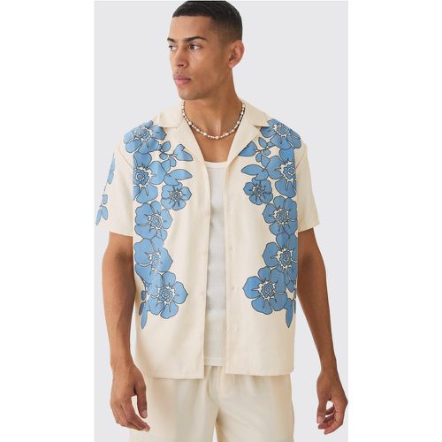 Chemise oversize fleurie - L - Boohooman - Modalova