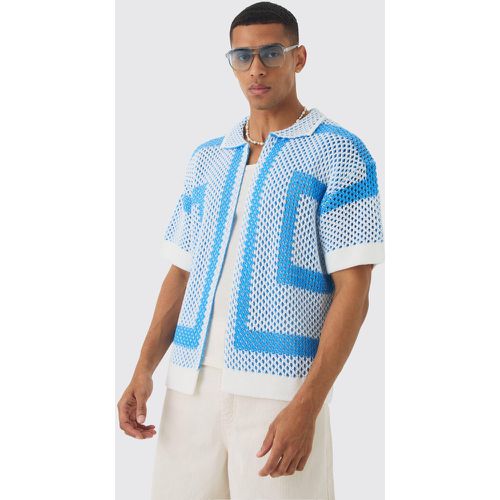 Chemise oversize à coutures apparentes - L - Boohooman - Modalova