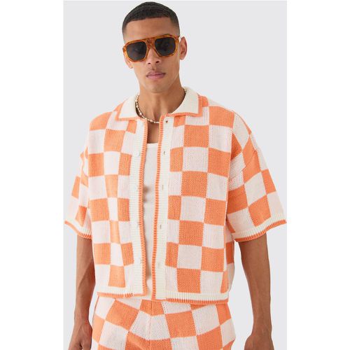 Chemise oversize à carreaux - L - Boohooman - Modalova