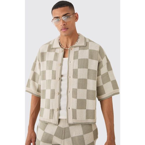 Chemise oversize à carreaux - L - Boohooman - Modalova