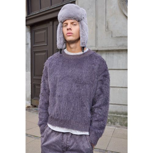 Pull oversize en maille - L - Boohooman - Modalova