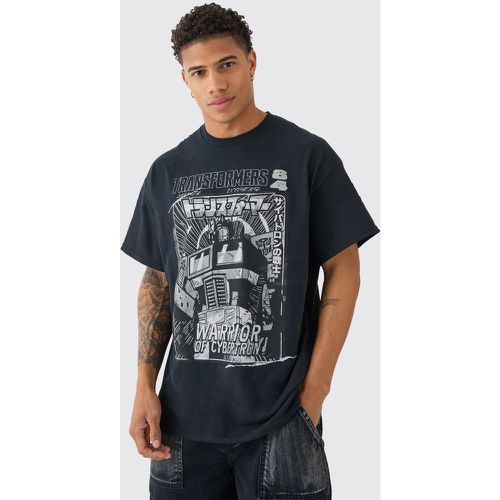 T-shirt oversize à imprimé Transformers - S - Boohooman - Modalova