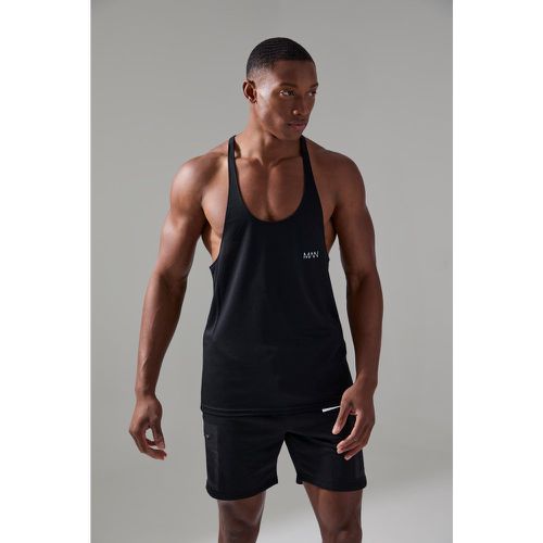 Débardeur de sport imprimé - MAN Active homme - L - Boohooman - Modalova