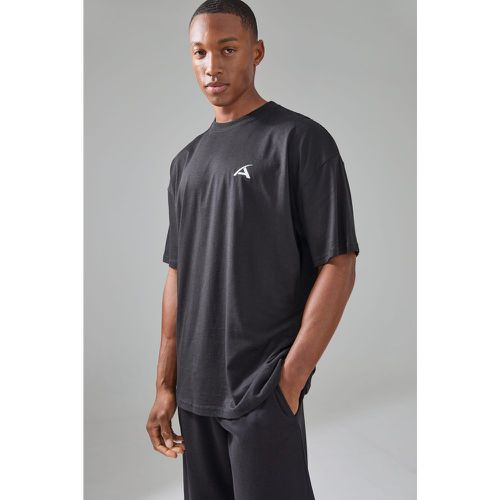 T-shirt oversize à logo - MAN Active homme - XS - Boohooman - Modalova