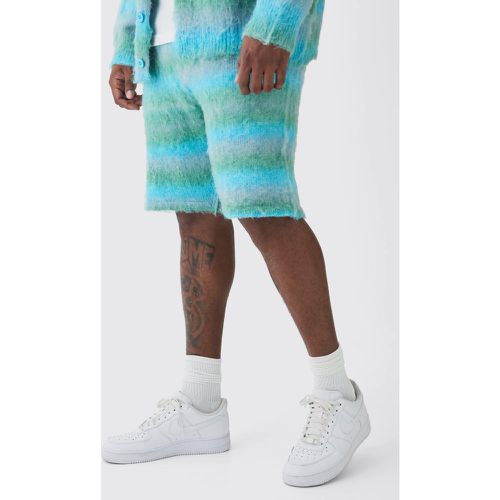 Grande taille - Short large en maille brossée - XXXL - Boohooman - Modalova