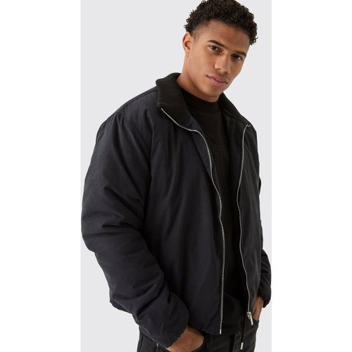 Bomber oversize côtelé homme - S - Boohooman - Modalova