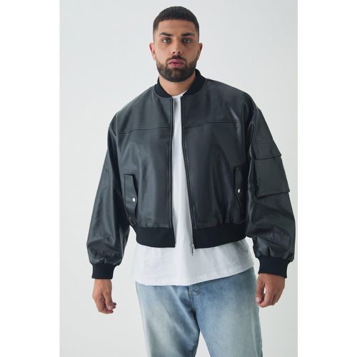 Grande taille - Bomber oversize homme - XXXL - Boohooman - Modalova