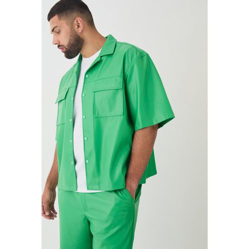 Grande taille - Surchemise à manches courtes - XXXL - Boohooman - Modalova