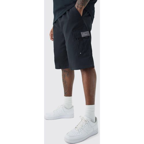 Grande taille - Short cargo à taille fixe - 40 - Boohooman - Modalova