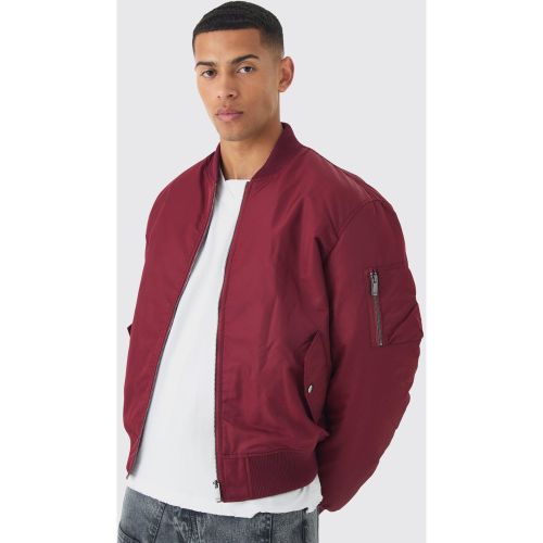 Bomber oversize matelassé en homme - S - Boohooman - Modalova