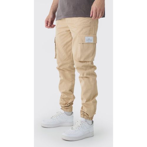 Tall - Jogging cargo à logo - L - Boohooman - Modalova
