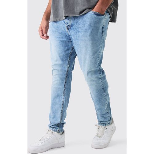 Grande taille - Jean stretch super skinny - 38 - Boohooman - Modalova