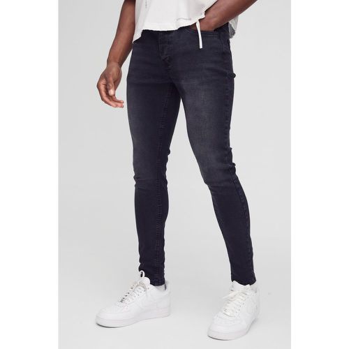 Jean skinny stretch délavé - 28R - Boohooman - Modalova