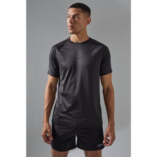 T-shirt de sport à manches raglan - MAN Active homme - S - Boohooman - Modalova