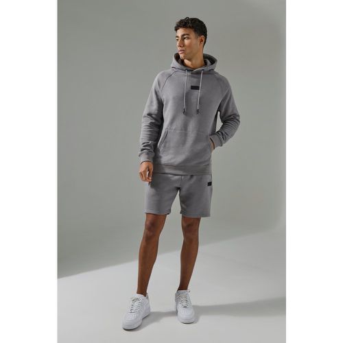 Survêtement avec sweat à capuche et short - MAN Active - XS - Boohooman - Modalova