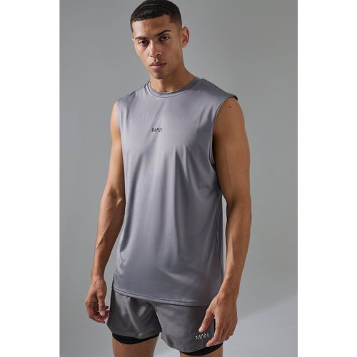 Débardeur de sport imprimé - MAN Active - S - Boohooman - Modalova