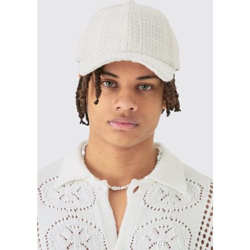 Casquette texturée à boucle - ONE SIZE - Boohooman - Modalova