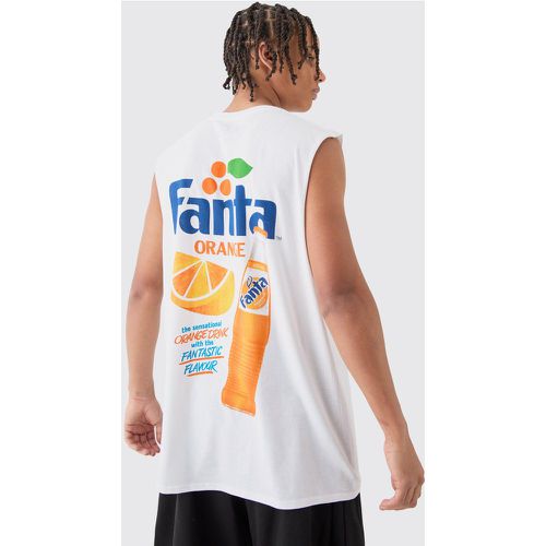 Oversized Fanta License vest - Boohooman - Modalova