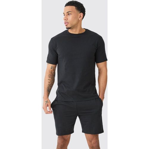 Ensemble confort avec t-shirt et short homme - L - Boohooman - Modalova